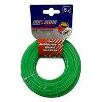 Леска для триммеров 3,5 ммx15 м, звезда, "Maximum" (2836)