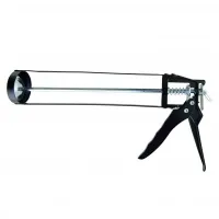 Пистолет для герметика 310 мл "MAXIMUM" скелетный, (черный) (2502)