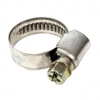 Хомут червячный 12-22 мм, нержавейка, "MAXIMUM"  (кратно 150 шт) (2625)