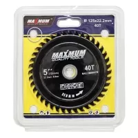 Диск пильный по дереву 125x22,2 мм, твердосплавный, "MAXIMUM" (2065) оптом